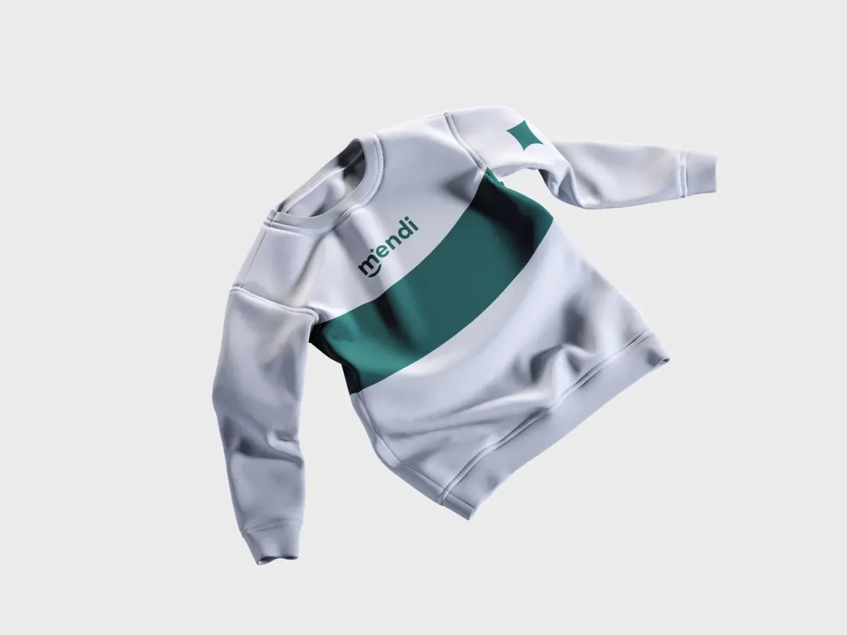 Buzo con wordmark